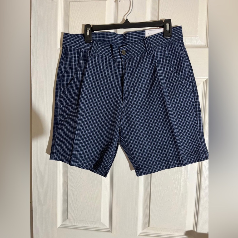 (S) St. John's Bay Comfort Stretch 9" Mens Stretch Fabric Chino Short - Picture 3 of 7